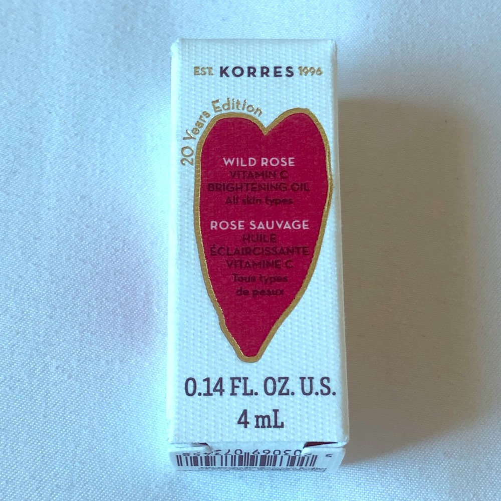 Korres Wild Rose vitamin C Brightening Oil